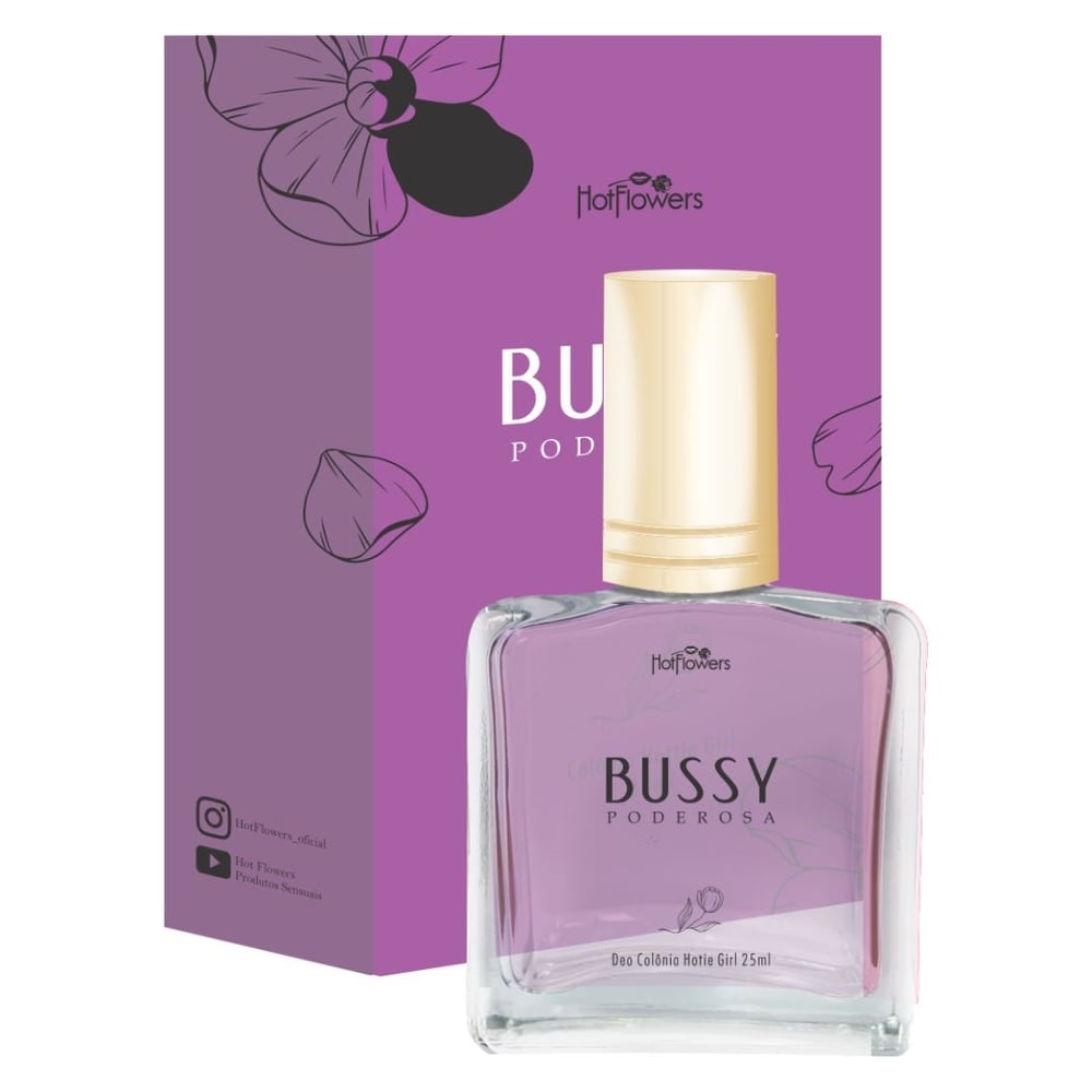 Bussy Poderosa Hottie Girl Desodorante Íntimo 28Ml Hot Flowers