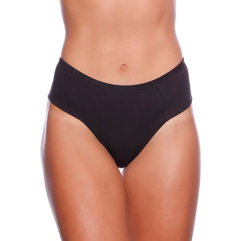 Calcinha Biquini Lateral Dupla Em Algodão Econfort Lingerie - Imagem 2