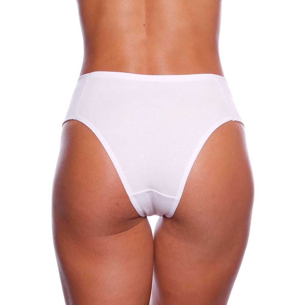 Calcinha Biquini Lateral Dupla Em Algodão Econfort Lingerie - Imagem 4