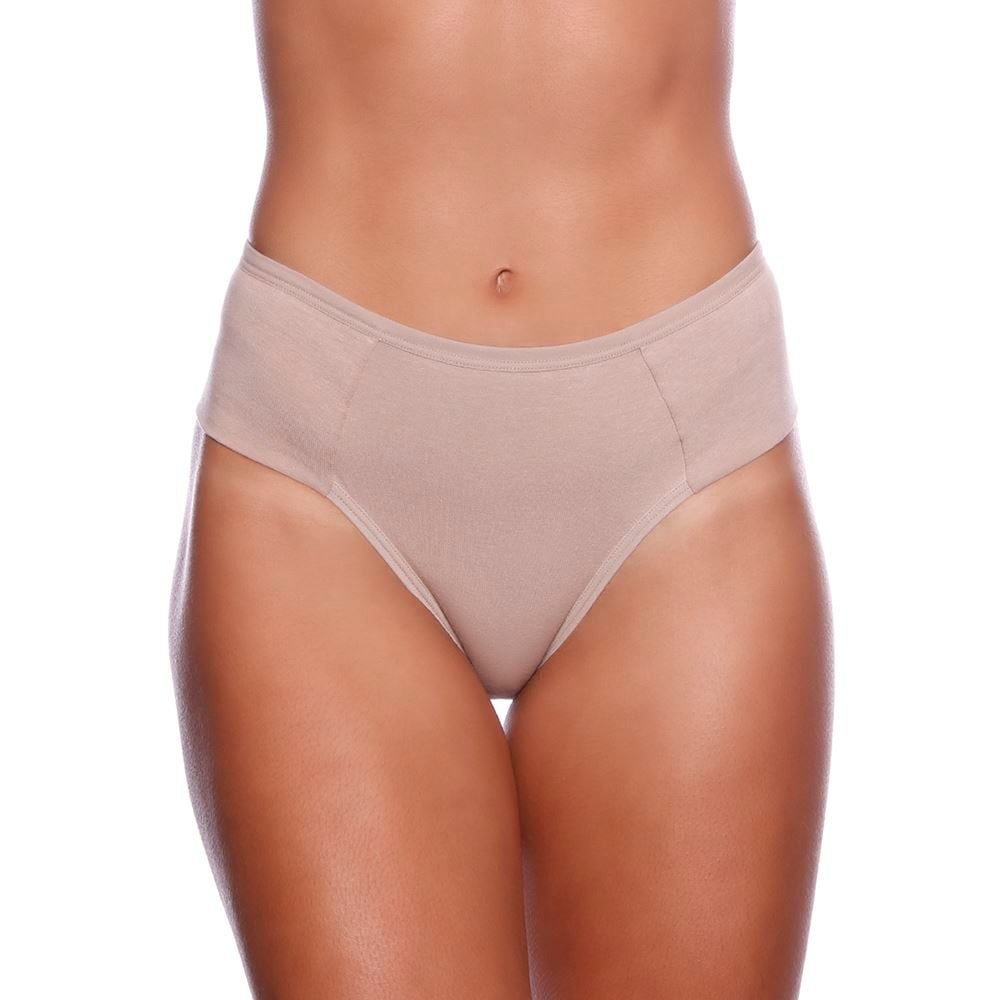 Calcinha Biquini Lateral Dupla Em Algodão Econfort Lingerie - Imagem 7