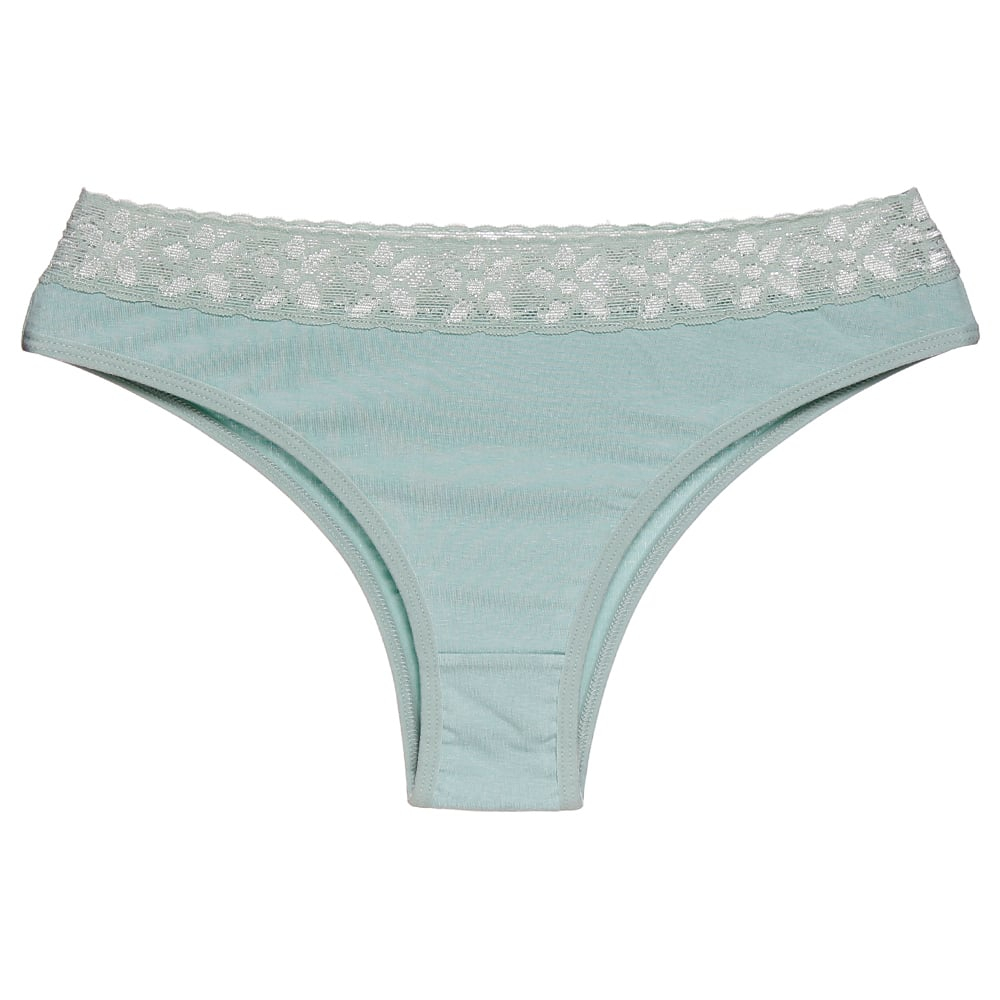 Calcinha De Cotton Com Renda Cintura Dolcii - Imagem 6