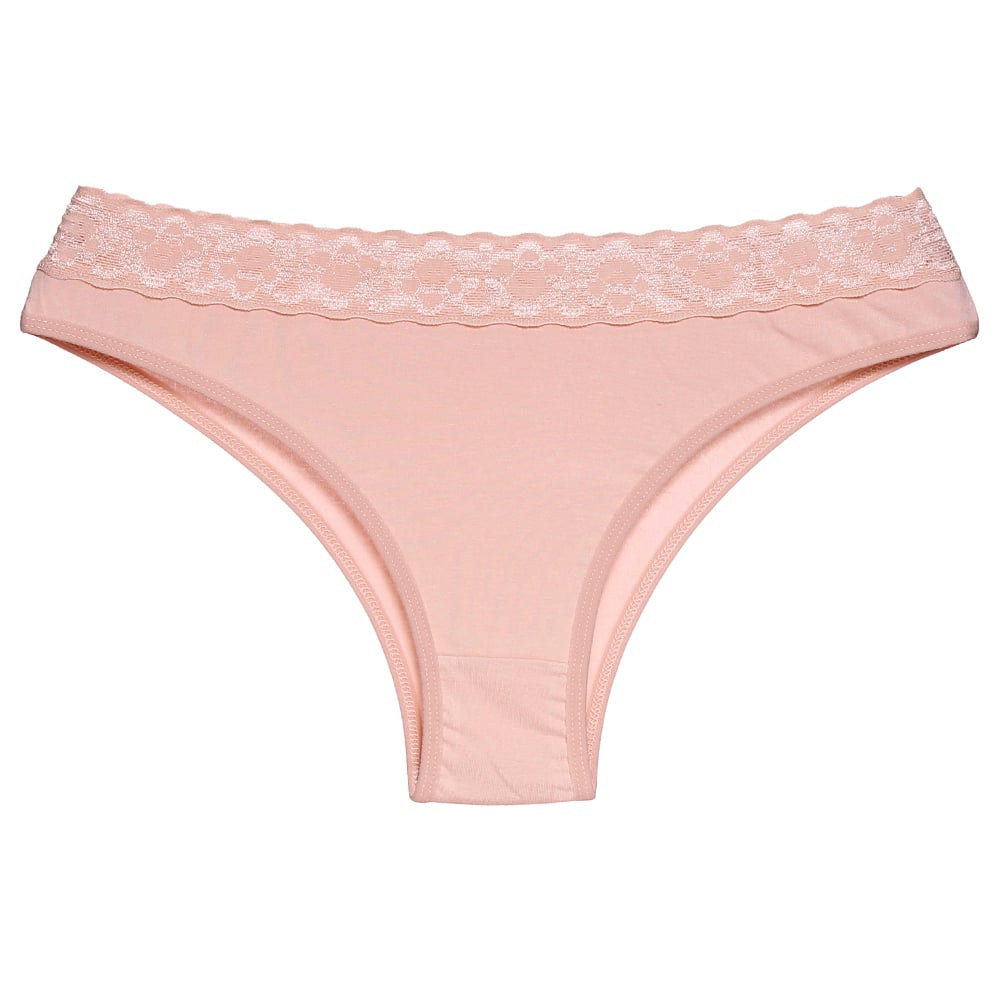 Calcinha De Cotton Com Renda Cintura Dolcii - Imagem 10