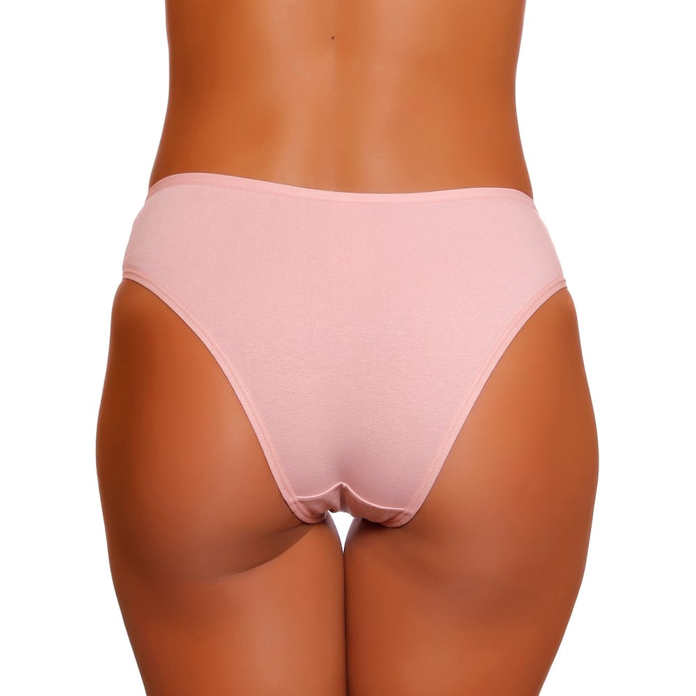 Calcinha Em Cotton Larga Lisa Mel Nassama - Imagem 4