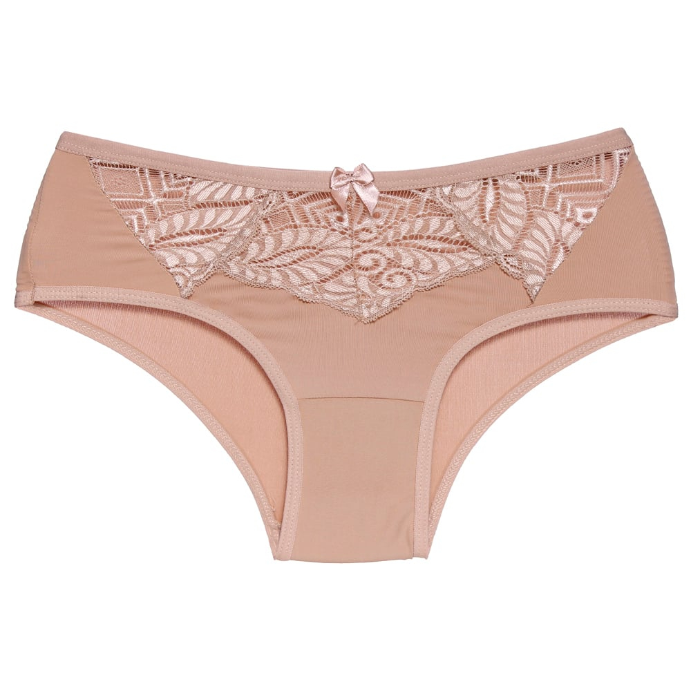 Calcinha Em Microfibra Com Detalhes Em Renda Dy Girl - Imagem 5