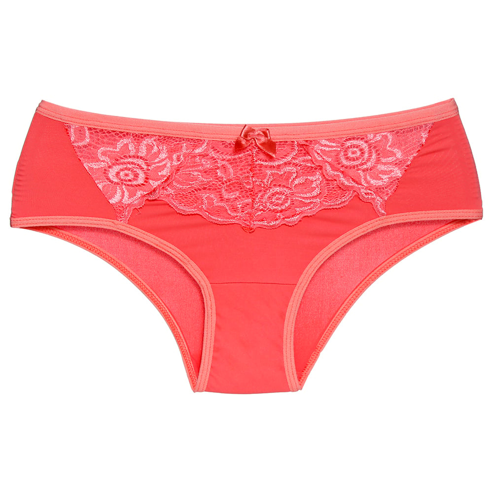 Calcinha Em Microfibra Com Detalhes Em Renda Dy Girl - Imagem 7
