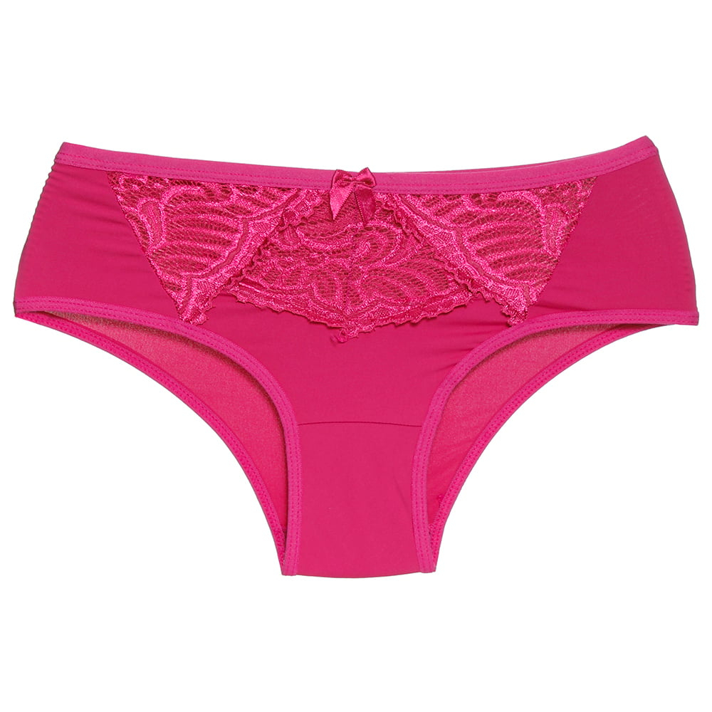 Calcinha Em Microfibra Com Detalhes Em Renda Dy Girl - Imagem 8