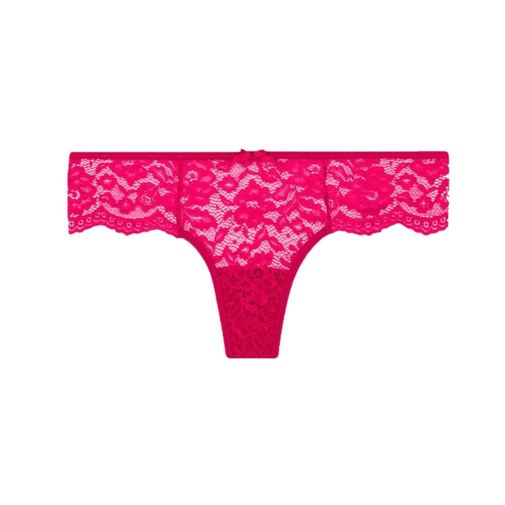 Calcinha Em Renda Fio Dental Kiss Me Liebe - Imagem 9