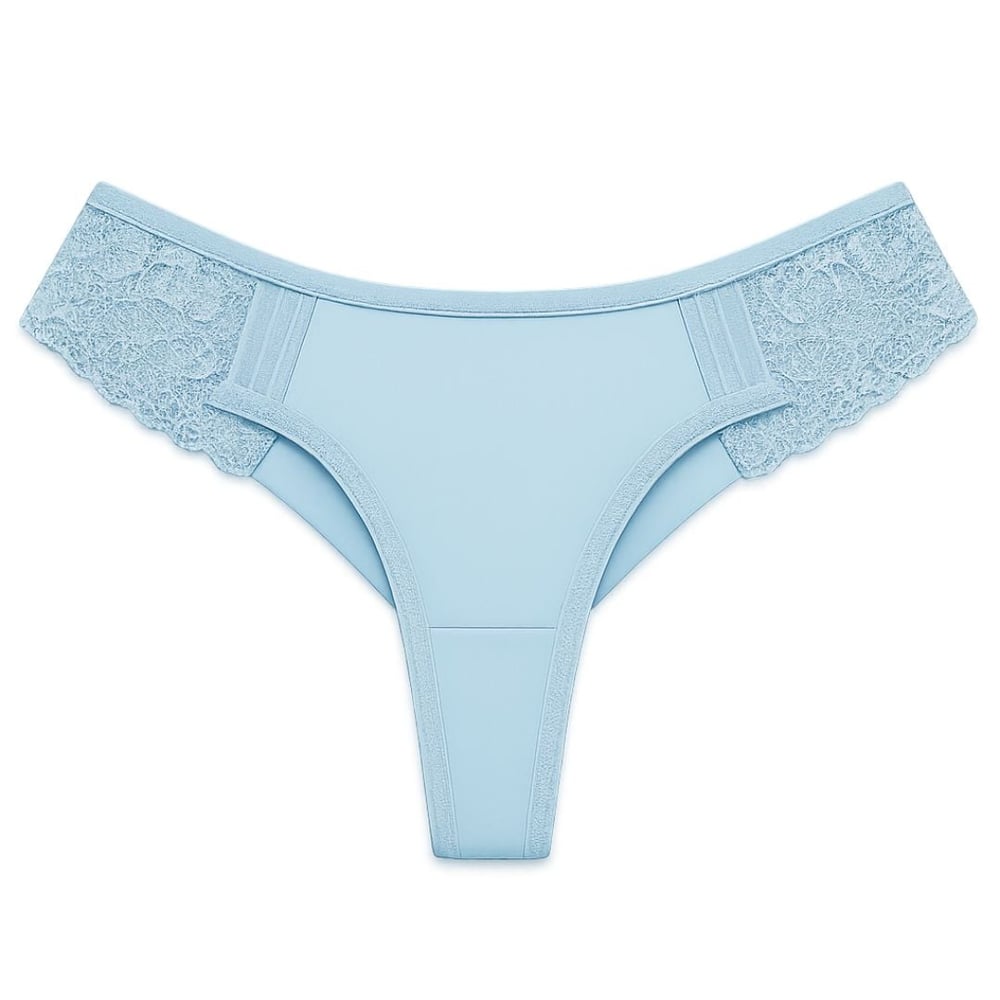 Calcinha Estilo Tanga Camélia Fio Duplo Microfibra Patitex
