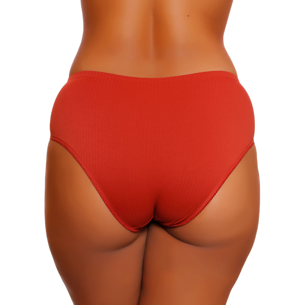 Calcinha Estilo Tanga Canelada Lutestil - Imagem 2