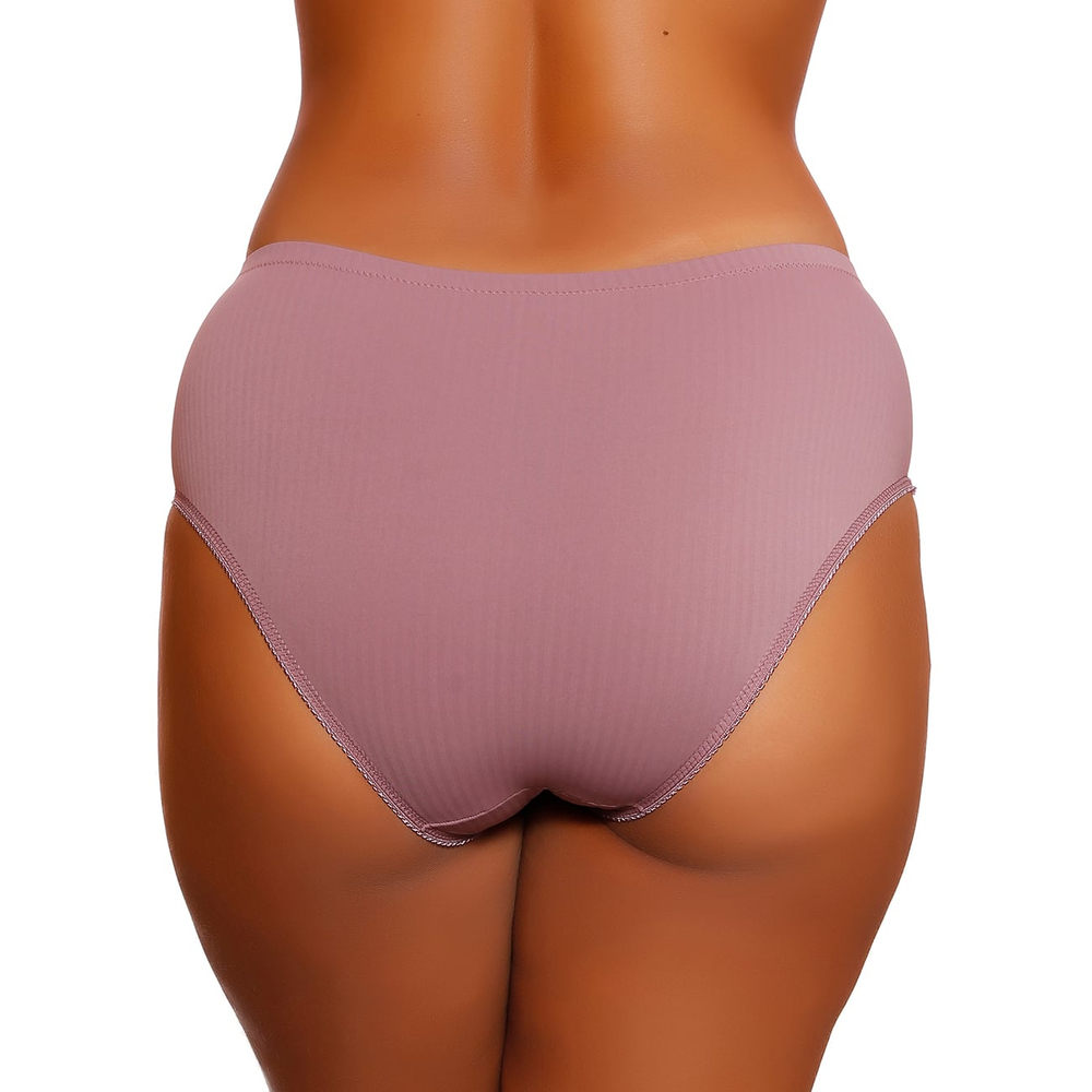 Calcinha Estilo Tanga Canelada Lutestil - Imagem 4
