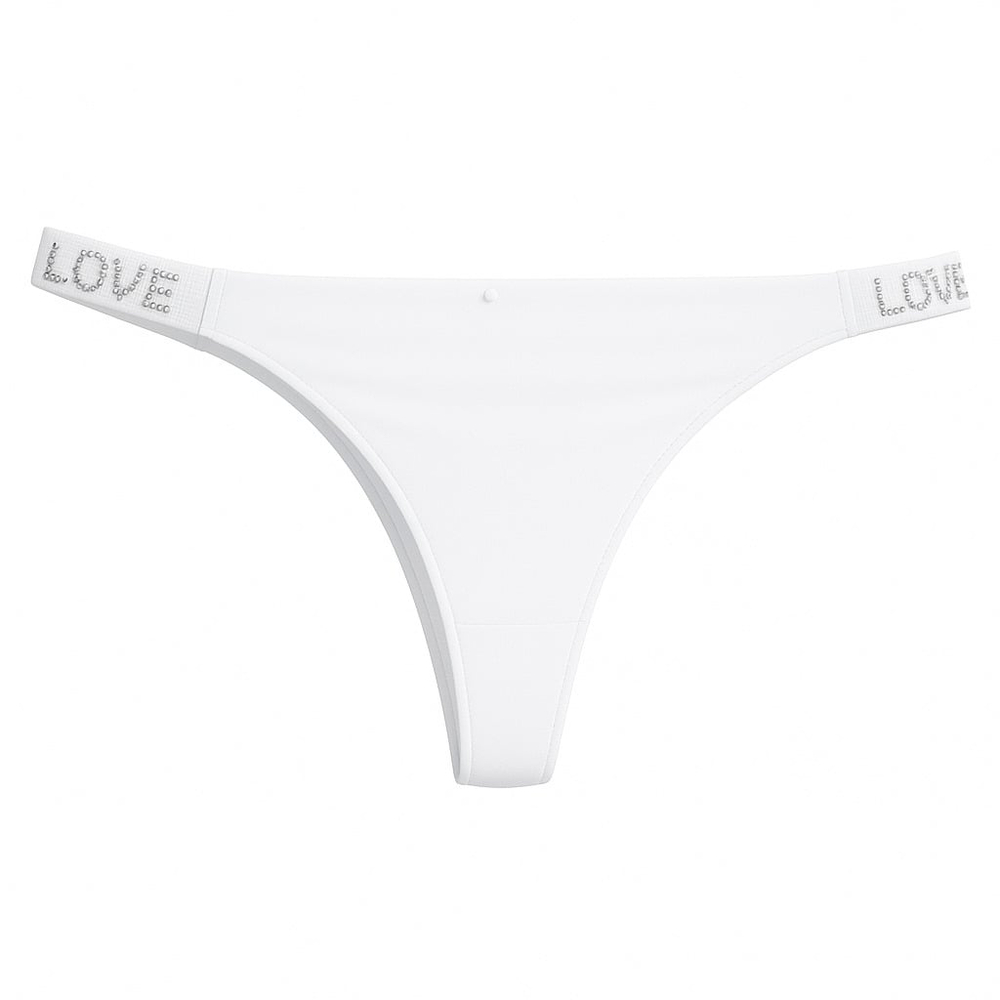 Calcinha Fio Dental Love Corte A Laser Lisa - Imagem 4