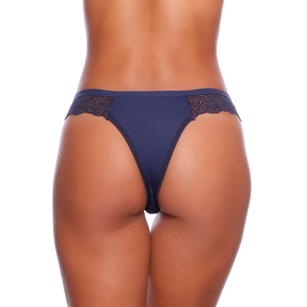Calcinha Fio Dental Mariana Com Renda Gioh - Imagem 6