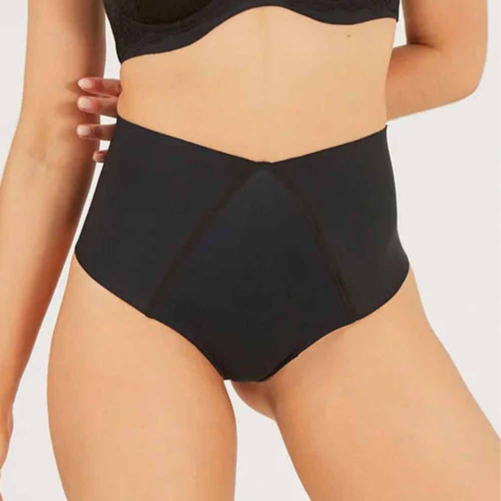 Calcinha Fio Duplo Cintura Alta Com Efeito Invisível Fit Nayane - Imagem 2