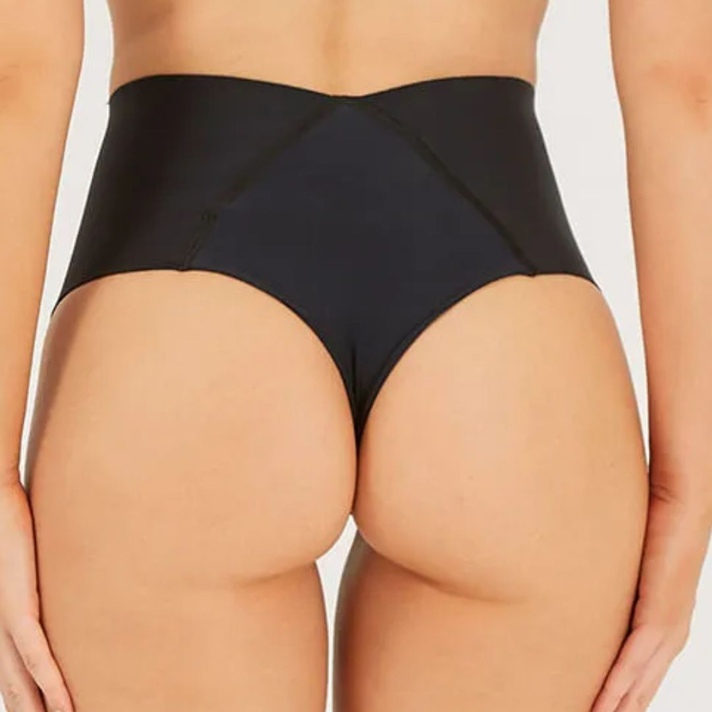 Calcinha Fio Duplo Cintura Alta Com Efeito Invisível Fit Nayane - Imagem 3
