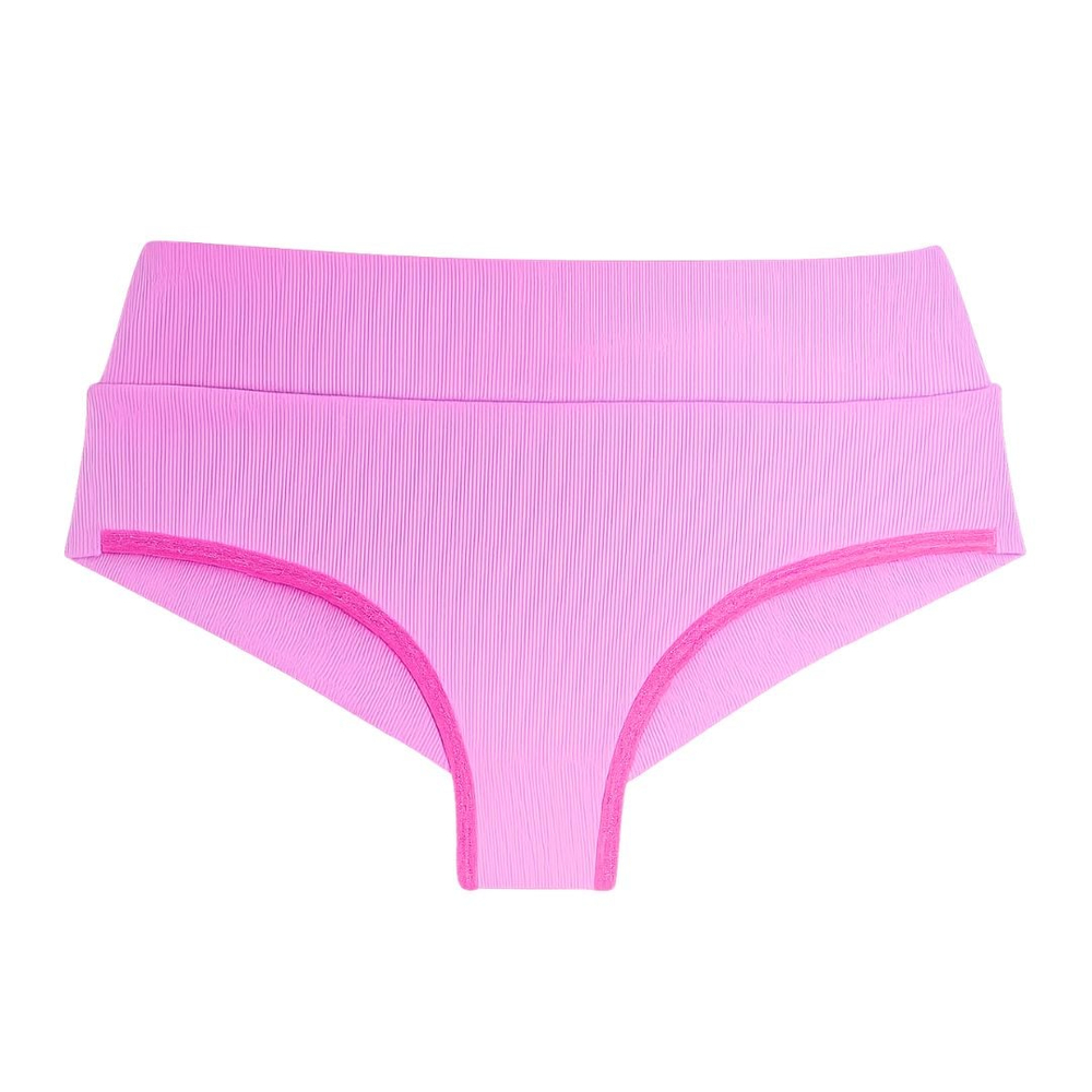 Calcinha Fio Duplo Clássica Tecido Canelado Concept Lingerie - Imagem 5