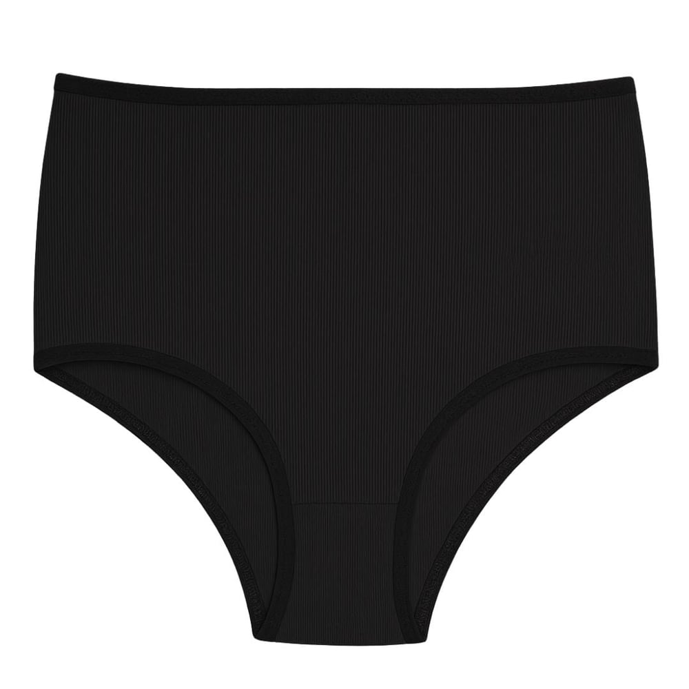 Calcinha Fio Duplo Elegante Tecido Canelado Concept Lingerie - Imagem 3