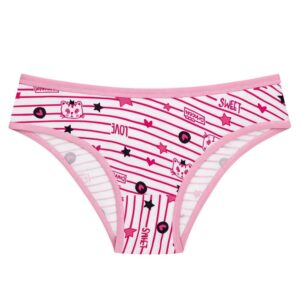 Calcinha Kitty Sortida Lisa E Estampada Bia Lingerie