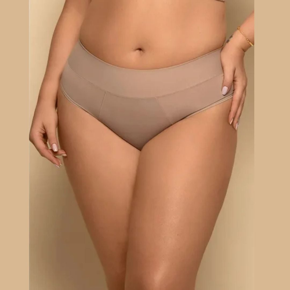 Calcinha Plus Size Biquini Pala Lisa Nayane Rodrigues - Imagem 5