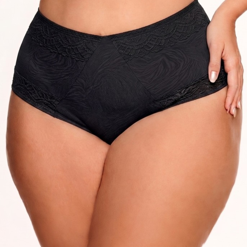 Calcinha Plus Size Cintura Alta Frente V Nayane - Imagem 6
