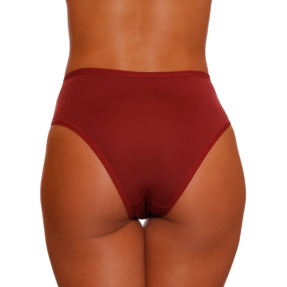Calcinha Ultrafirmadora Cintura Alta Com Renda Nayane - Imagem 8