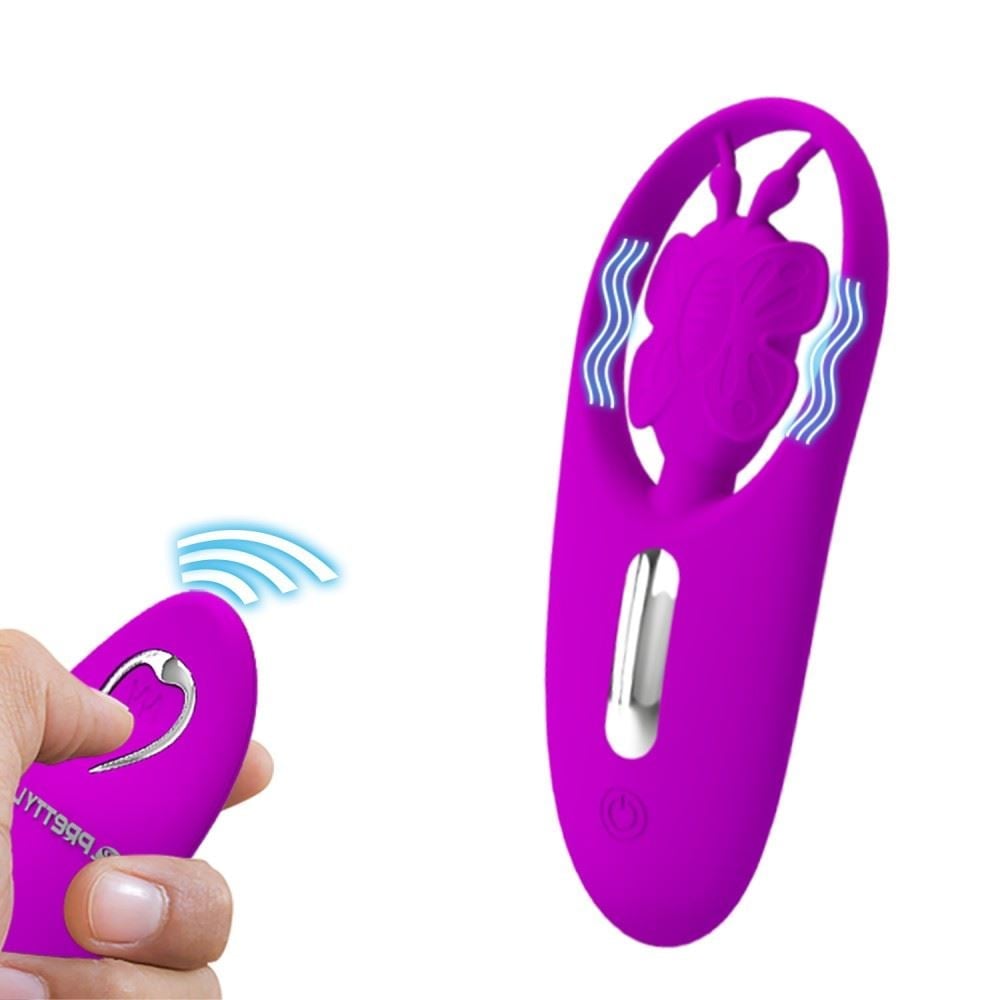 Calcinha Vibratória Dancing Butterfly Com Controle Wireless Pretty Love - Imagem 3