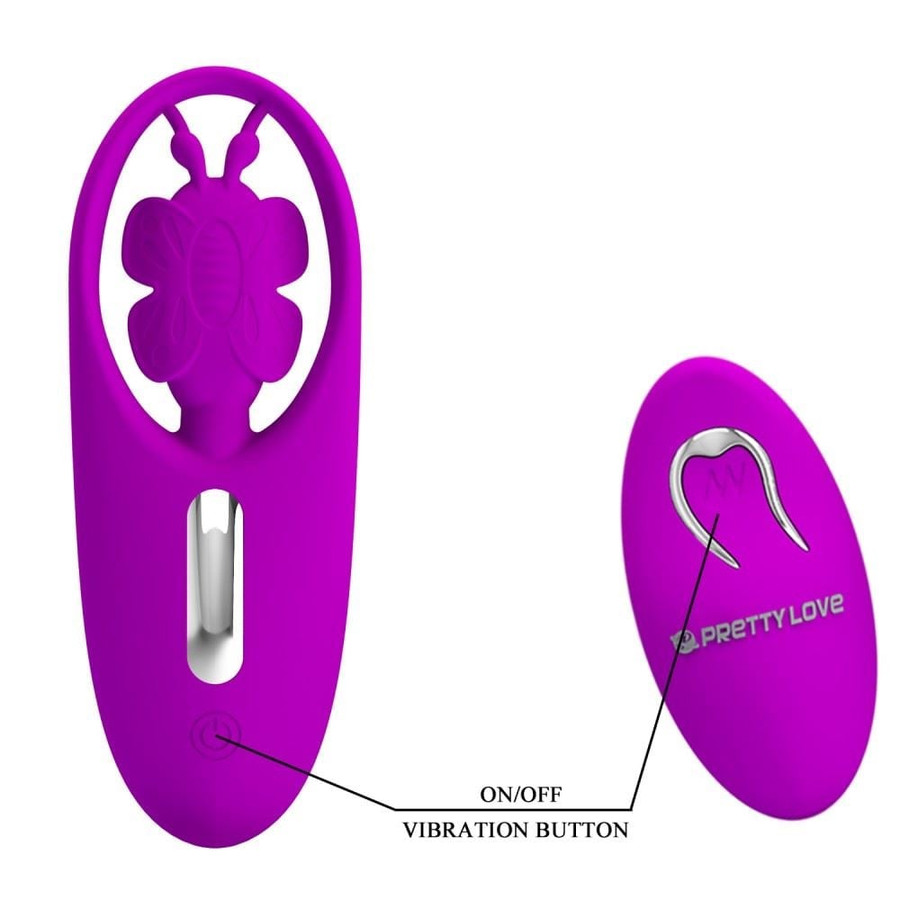 Calcinha Vibratória Dancing Butterfly Com Controle Wireless Pretty Love - Imagem 5