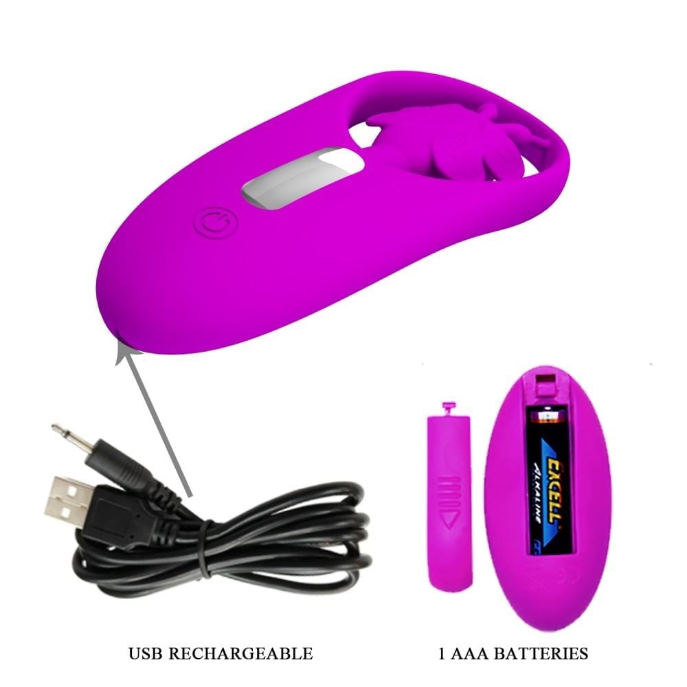 Calcinha Vibratória Dancing Butterfly Com Controle Wireless Pretty Love - Imagem 6