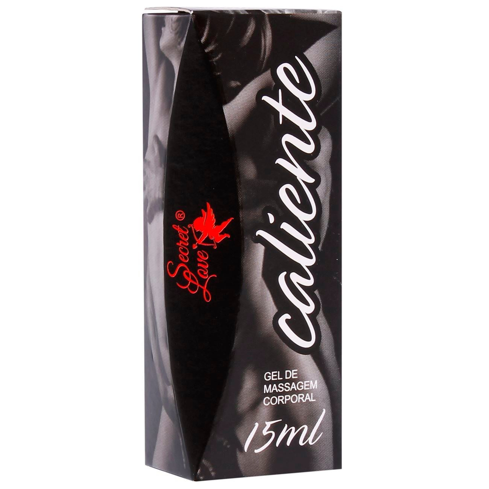 Caliente Gel Para Massagem 15Ml Secret Love - Imagem 3
