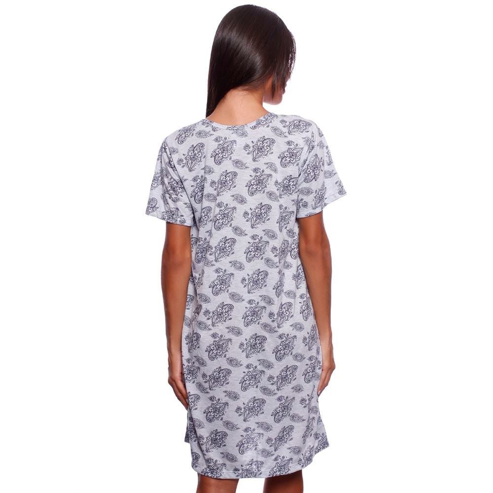 Camisola Estampada Com Botões Frontal Necta - Imagem 4