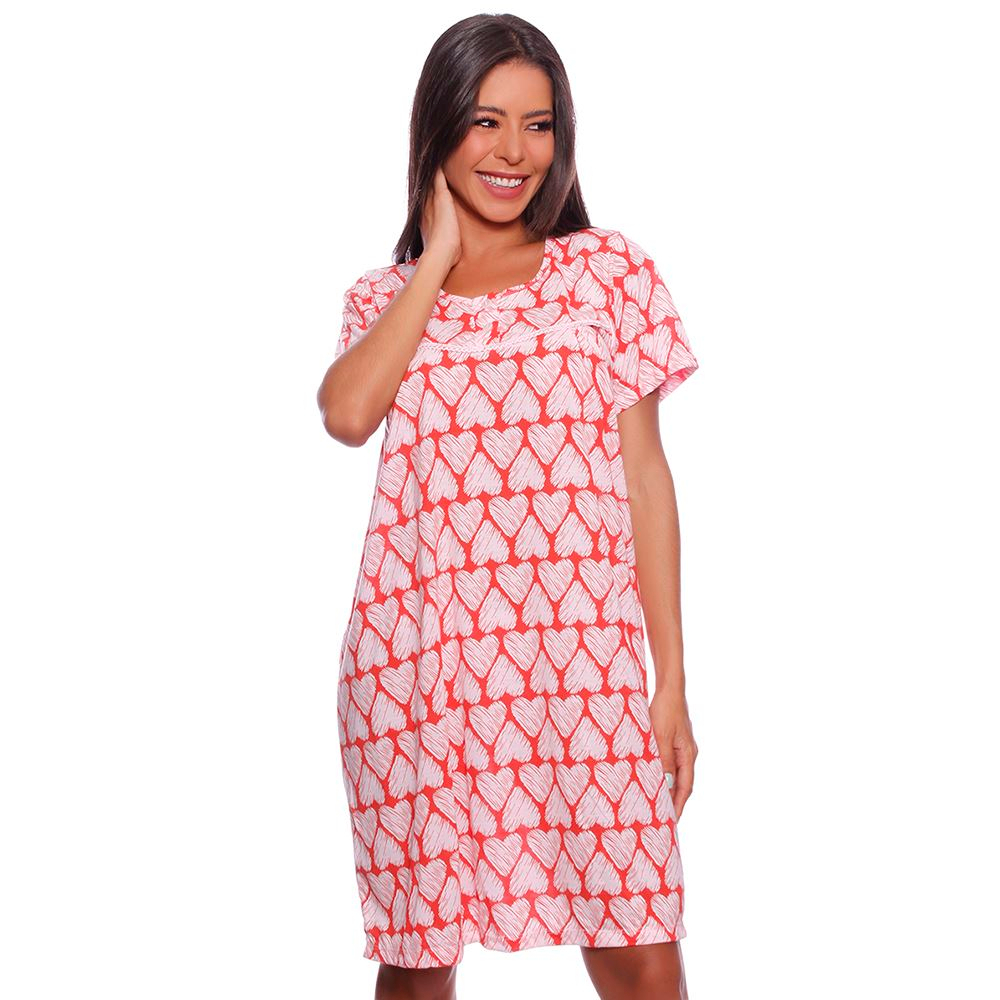 Camisola Estampada Com Botões Frontal Necta - Imagem 5