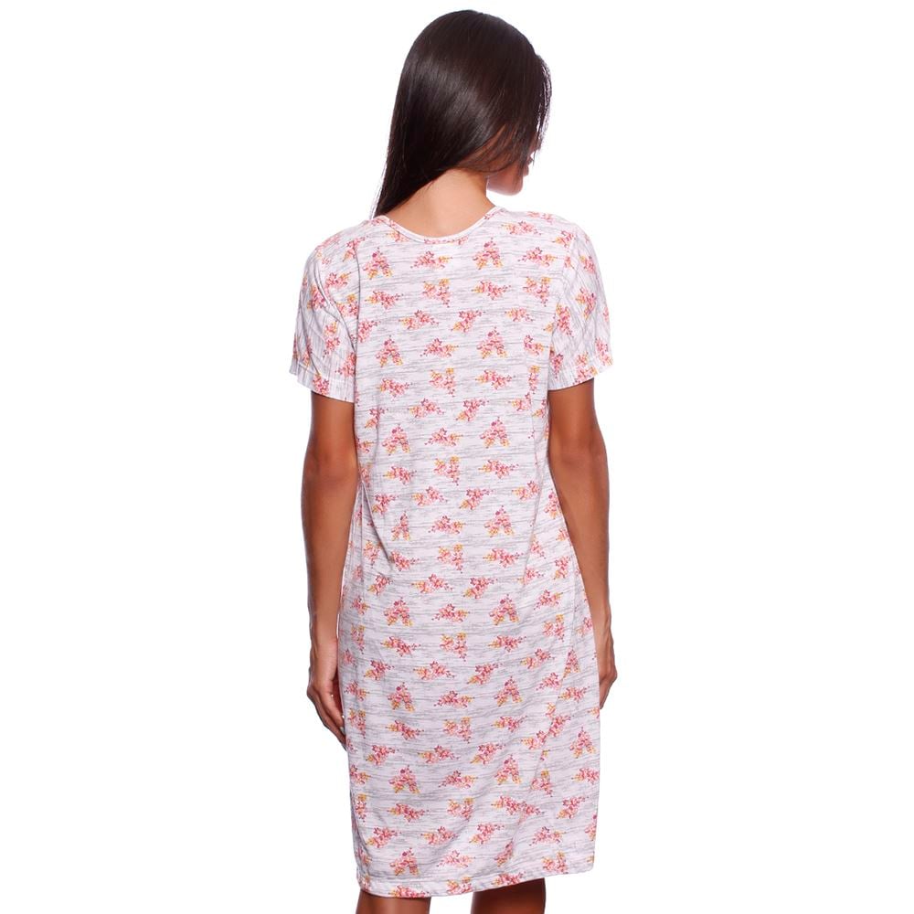 Camisola Estampada Com Botões Frontal Necta - Imagem 8