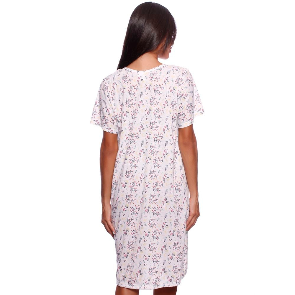 Camisola Estampada Com Botões Frontal Necta - Imagem 10