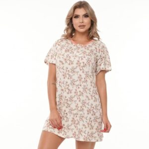 Camisola Soft Estampada Corpo Sensual