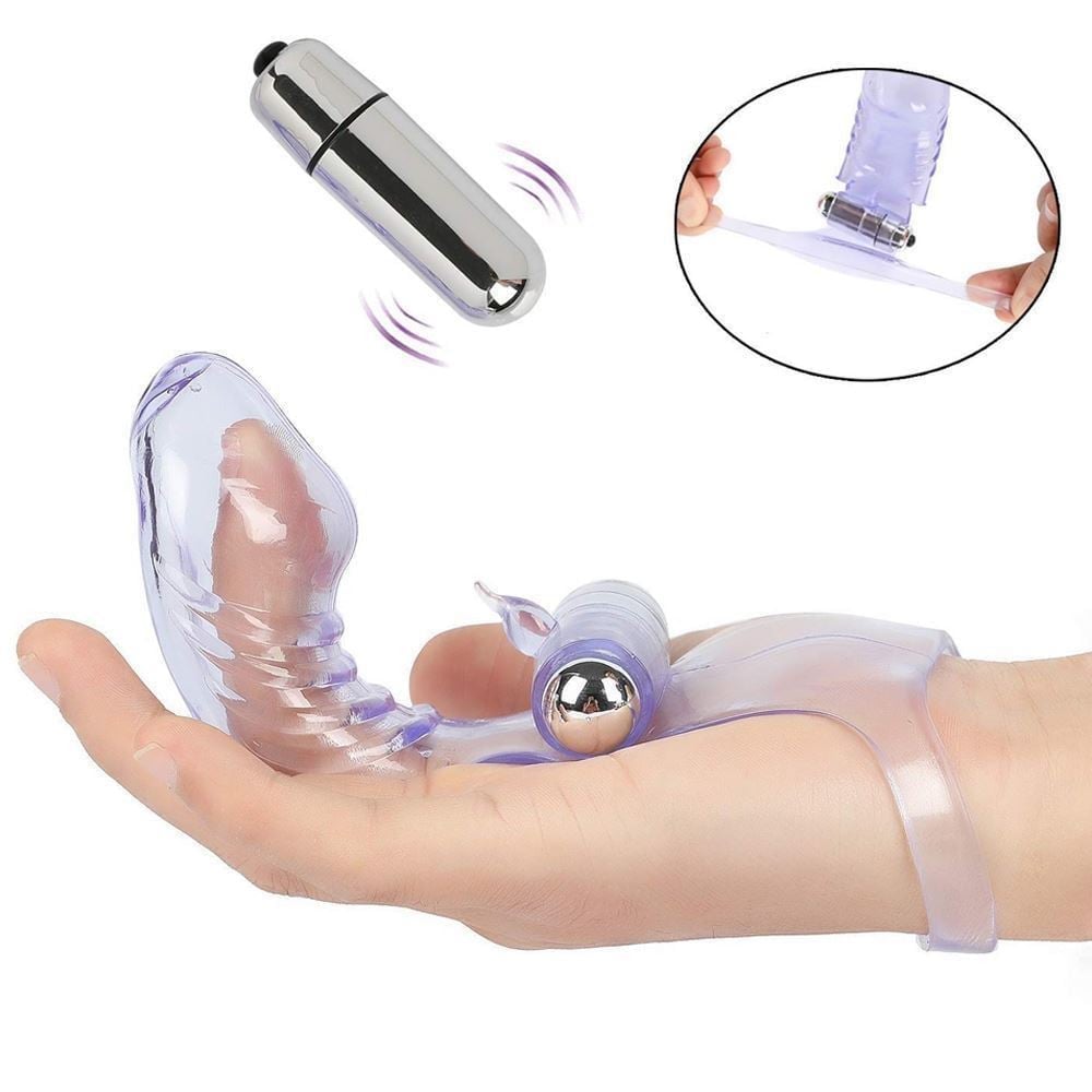 Capa Dedal Com Vibrador Vibe Toys - Imagem 2