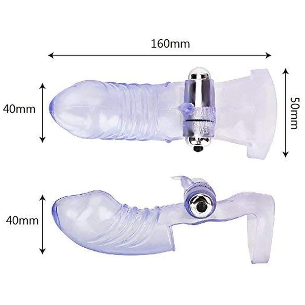 Capa Dedal Com Vibrador Vibe Toys - Imagem 3
