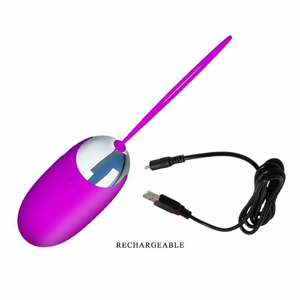 Cápsula Vibratória Benson Recarregável 12 Vibrações Pretty Love - Imagem 4