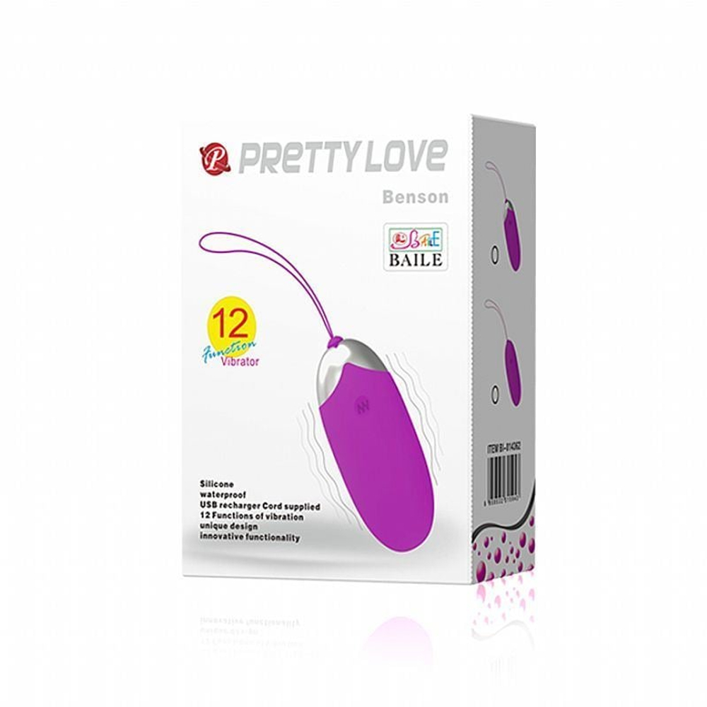 Cápsula Vibratória Benson Recarregável 12 Vibrações Pretty Love - Imagem 5