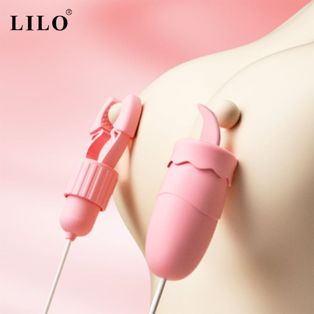 Cápsula Vibratória Com Língua Estimuladora E Prendedor De Mamilos 12 Vibrações Lilo - Imagem 6