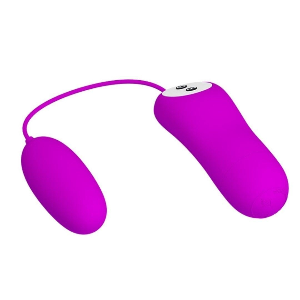 Cápsula Vibratória Eunice Com Controle 12 Vibrações Pretty Love - Imagem 3