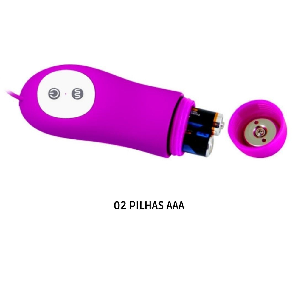 Cápsula Vibratória Eunice Com Controle 12 Vibrações Pretty Love - Imagem 5