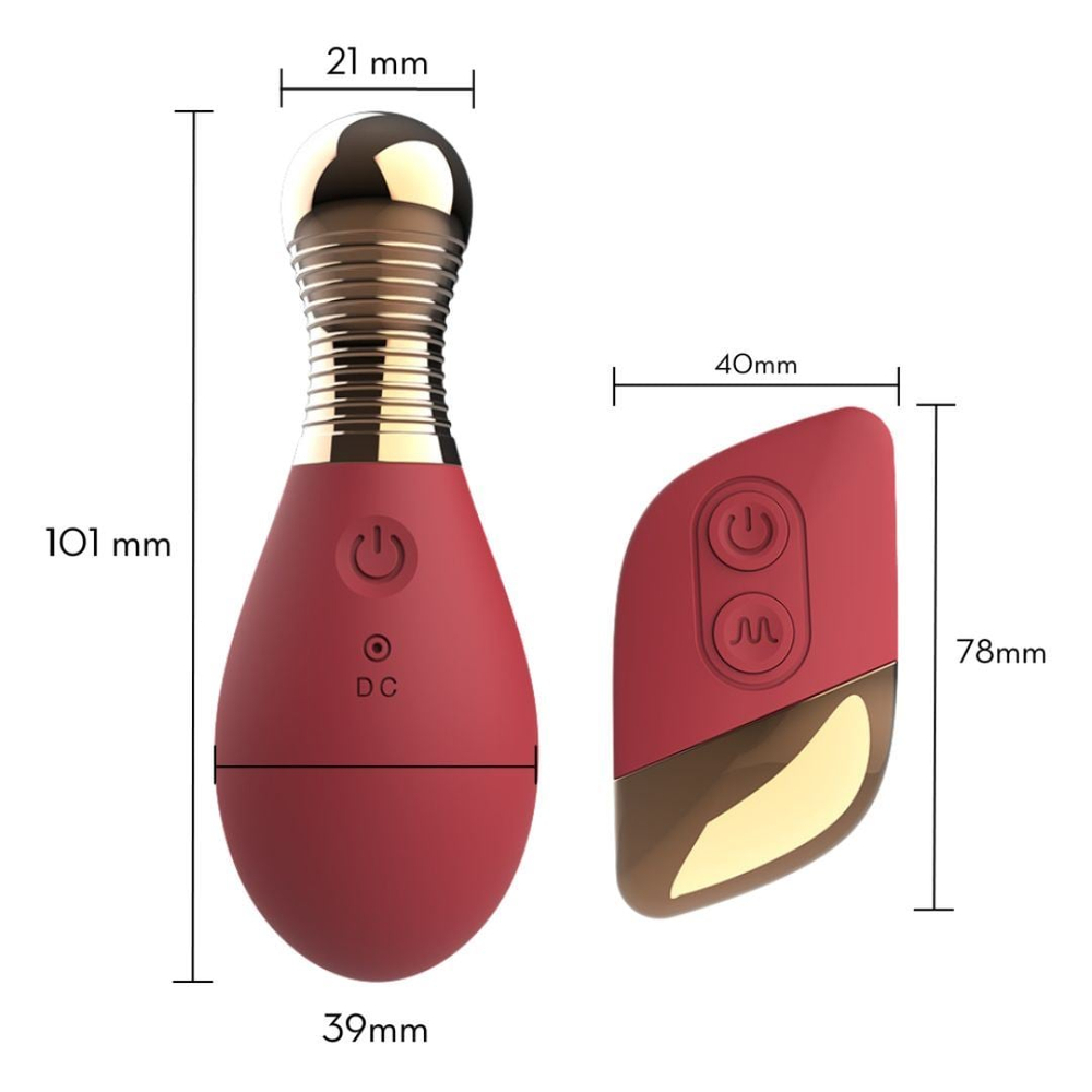 Cápsula Vibratória Light Bulb Com Controle 10 Vibrações Vibe Toys - Imagem 9