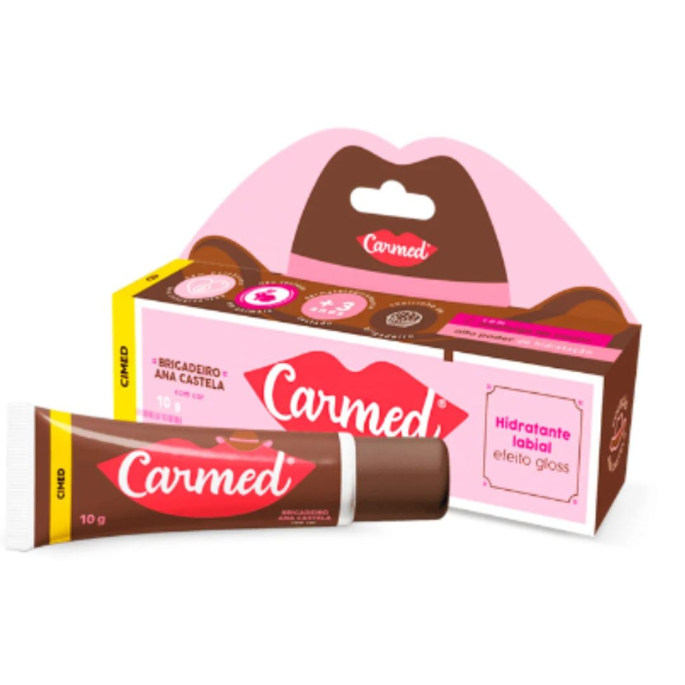Carmed Hidratante Labial Efeito Gloss Coleção Boiadeira Ana Castela 10G Cimed - Imagem 2