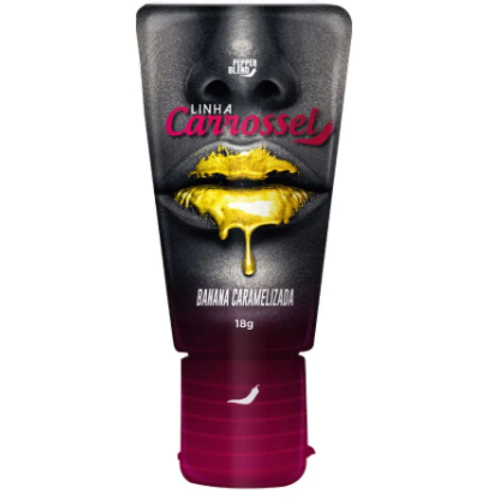 Carrossel Gel Lubrificante Com Glitter Beijável 18G Pepper Blend - Imagem 9