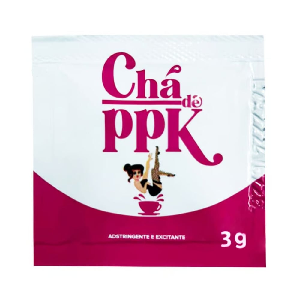Chá De Ppk Gel Adstrigente E Excitante Feminino Sachê 3G Pepper Blend