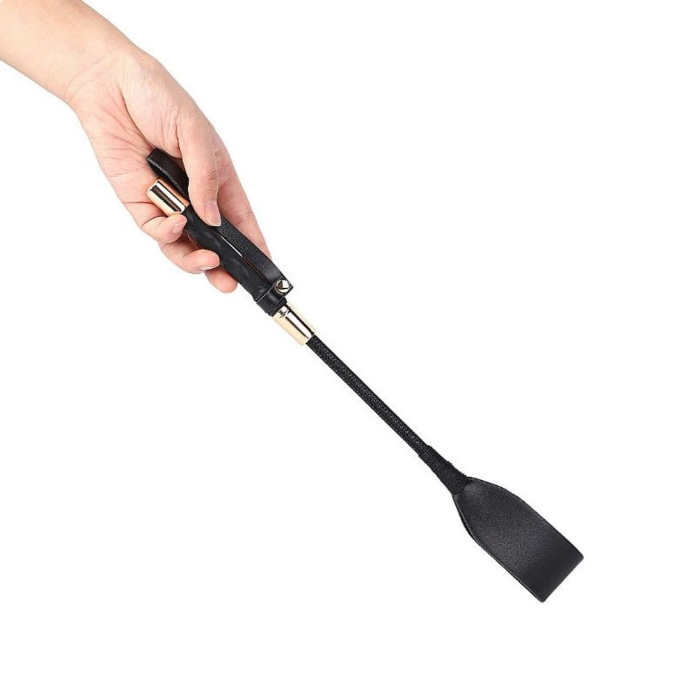 Chibata Luxo Em Couro Sintético Linha Sado Vibe Toys - Imagem 2