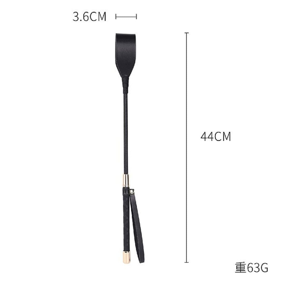 Chibata Luxo Em Couro Sintético Linha Sado Vibe Toys - Imagem 3