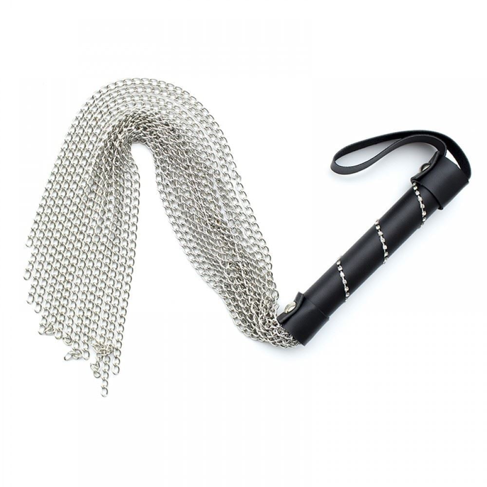 Chicote Em Couro Luxo My Flogger Linha Struggle Lovetoy - Imagem 10