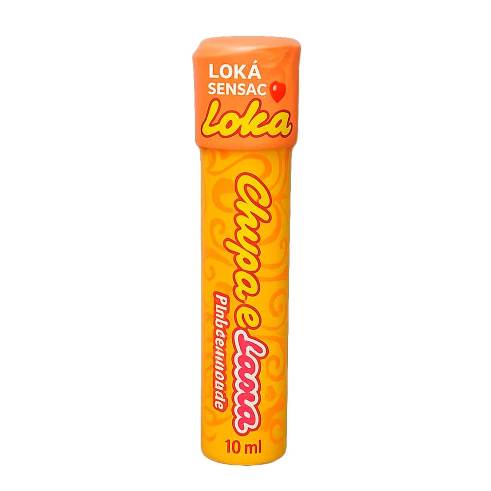 Chup E Lambe Gel Beijável 10Ml Loka Sensação - Imagem 3