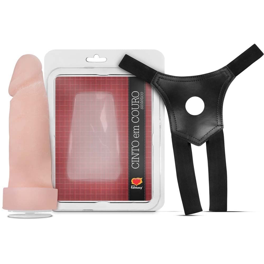 Kit Cinta Com Prótese Cyber 13,7 X 3,5 Cm Pau Brasil - Imagem 6