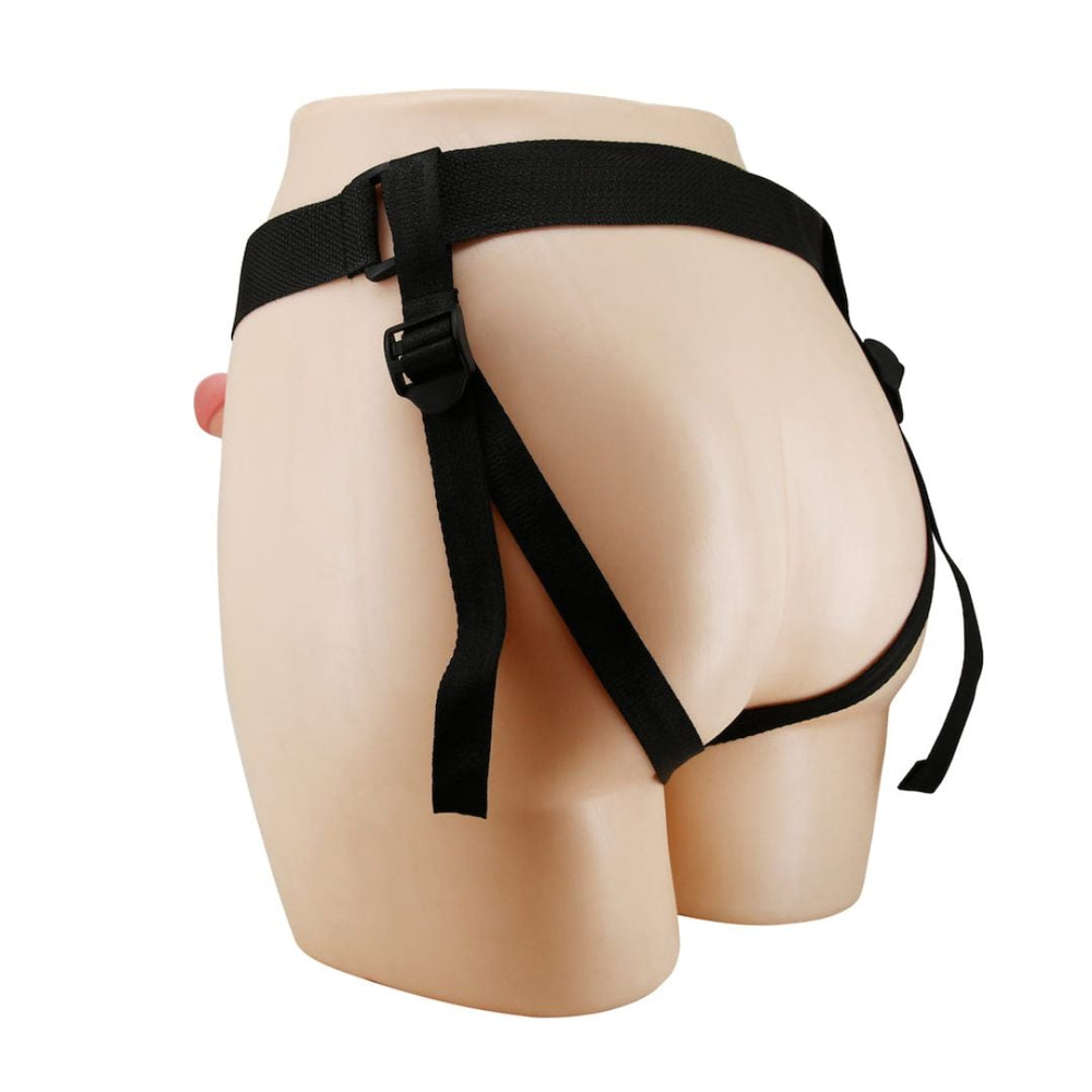 Cinta Peniana Ajustável Com Pênis Oco Rabbit Dildo Mauis Pretty Love - Imagem 7